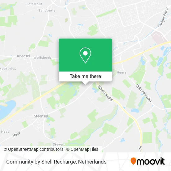Community by Shell Recharge map