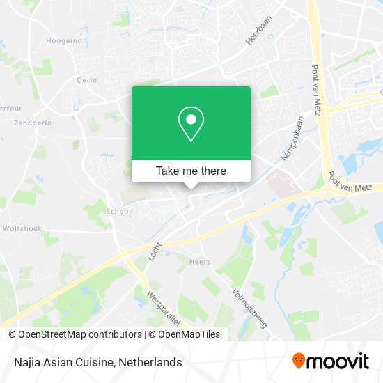 Najia Asian Cuisine map