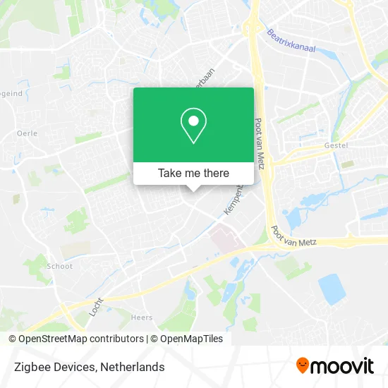 Zigbee Devices Karte