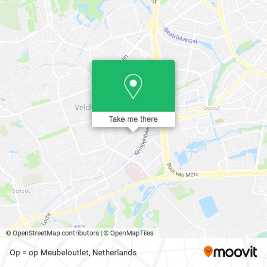 Op = op Meubeloutlet map