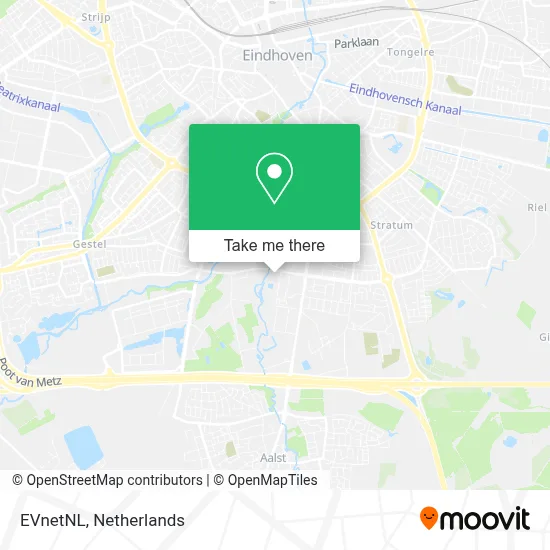 EVnetNL map