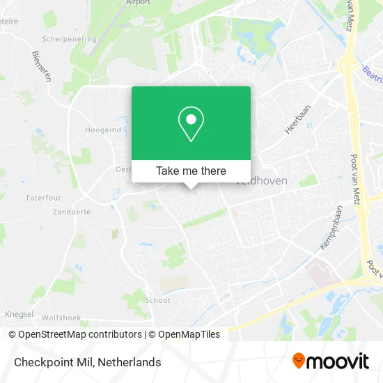 Checkpoint Mil map