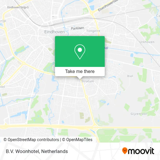 B.V. Woonhotel map