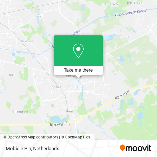 Mobiele Pin map