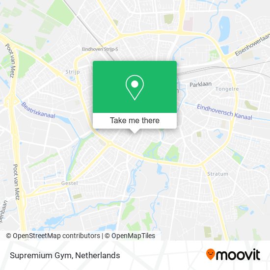 Supremium Gym map