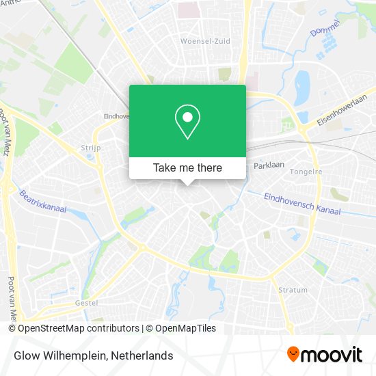 Glow Wilhemplein map