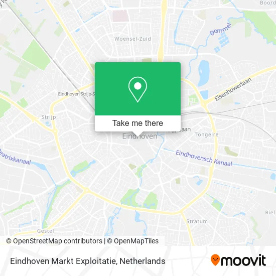 Eindhoven Markt Exploitatie map