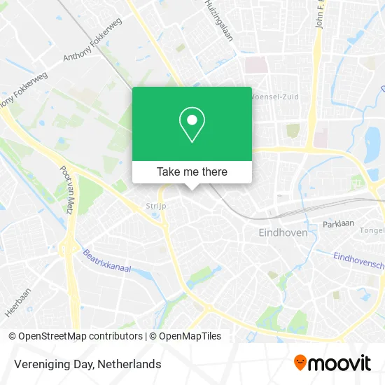 Vereniging Day map
