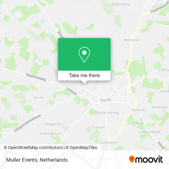Muller Events map