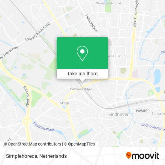 Simplehoreca map