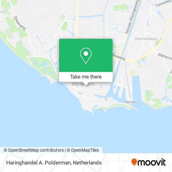 Haringhandel A. Polderman map