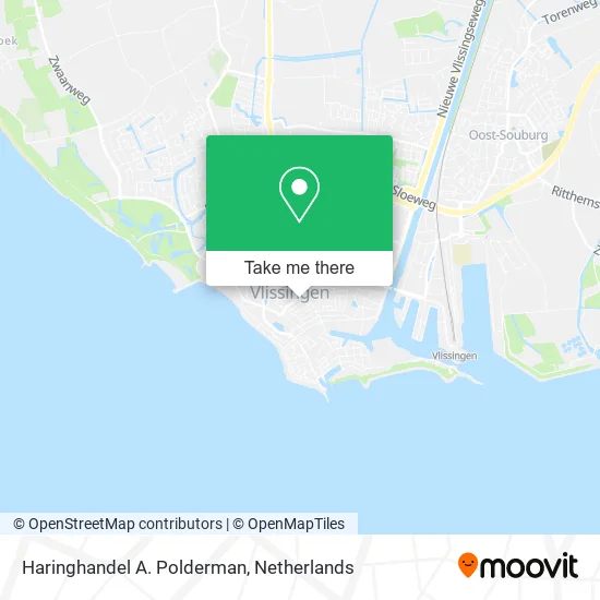 Haringhandel A. Polderman map