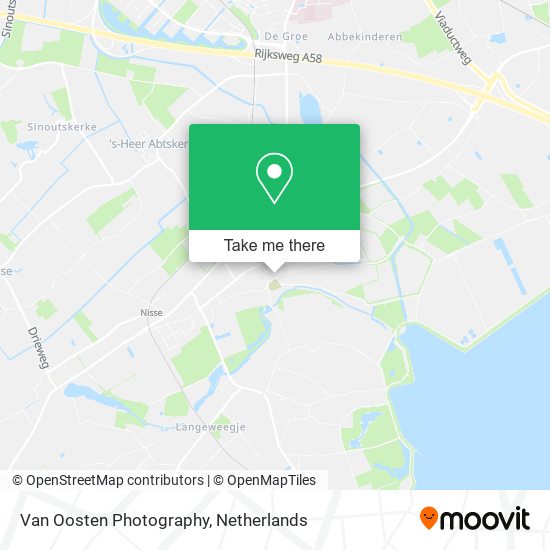 Van Oosten Photography map