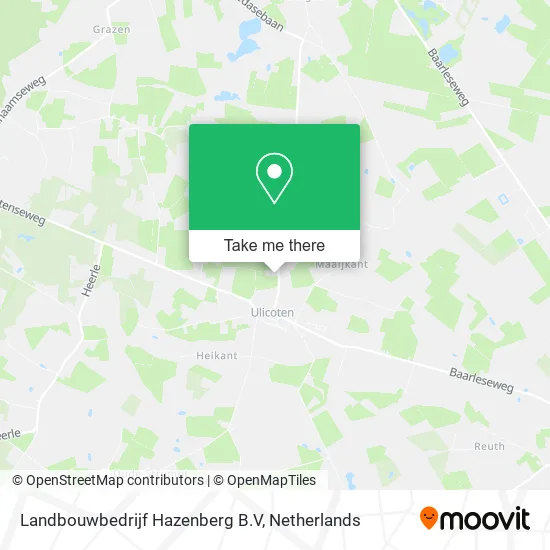 Landbouwbedrijf Hazenberg B.V map