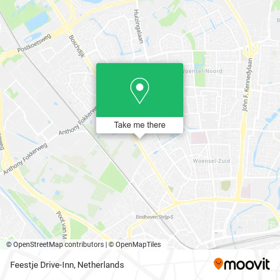 Feestje Drive-Inn map