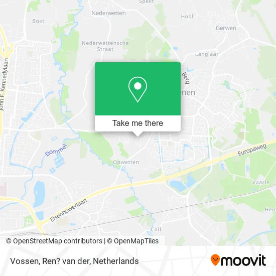 Vossen, Ren? van der map