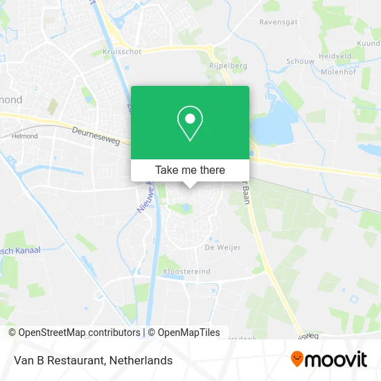 Van B Restaurant map