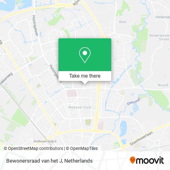 Bewonersraad van het J map