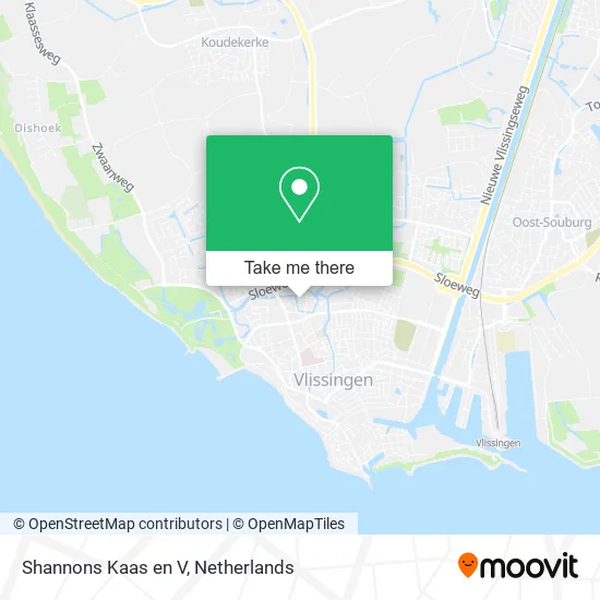 Shannons Kaas en V map