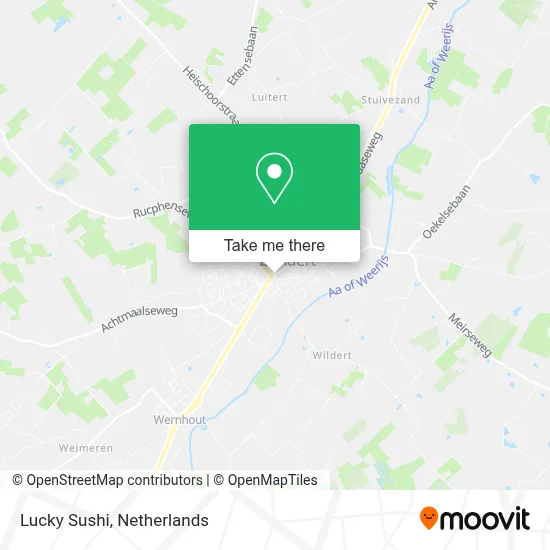 Lucky Sushi map
