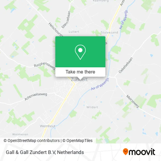 Gall & Gall Zundert B.V map