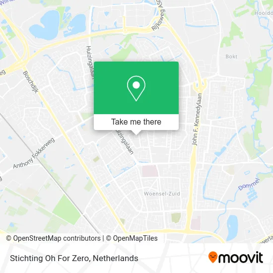 Stichting Oh For Zero map