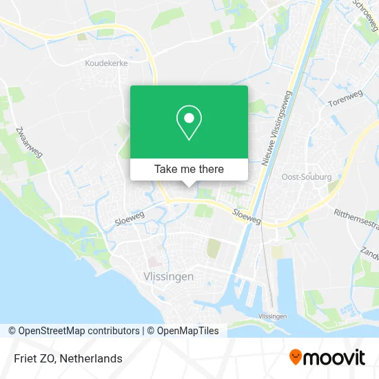 Friet ZO map