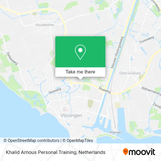 Khalid Arnous Personal Training map