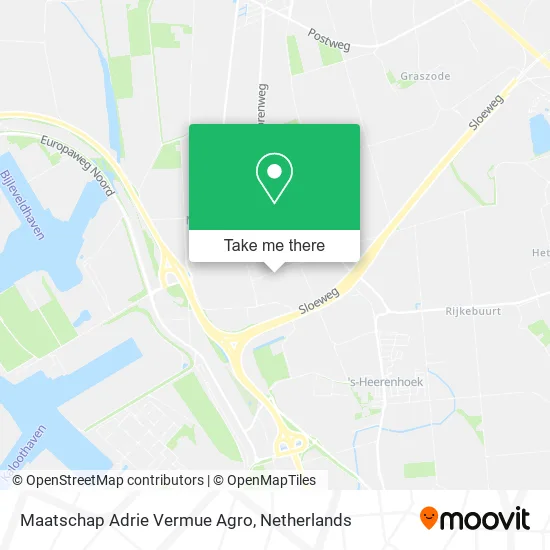 Maatschap Adrie Vermue Agro map
