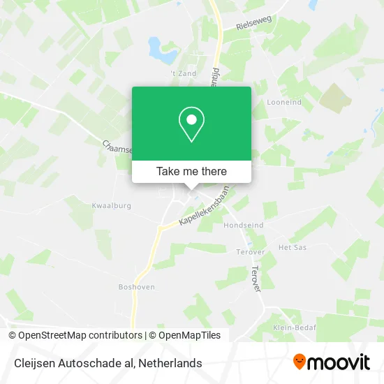 Cleijsen Autoschade al map
