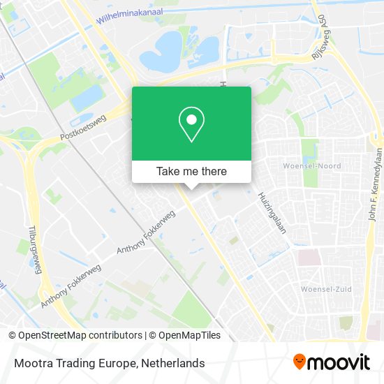 Mootra Trading Europe map
