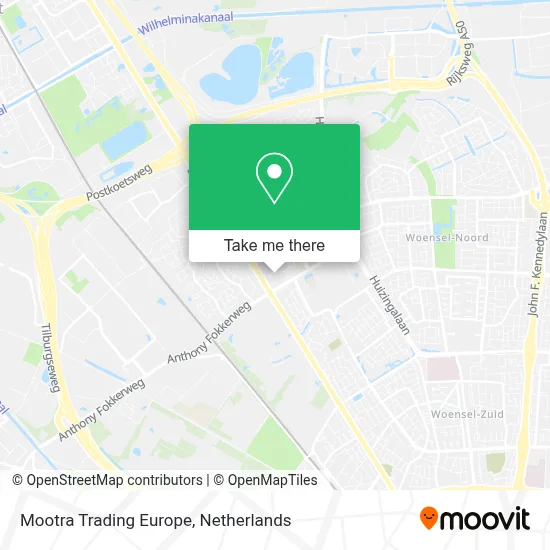 Mootra Trading Europe map