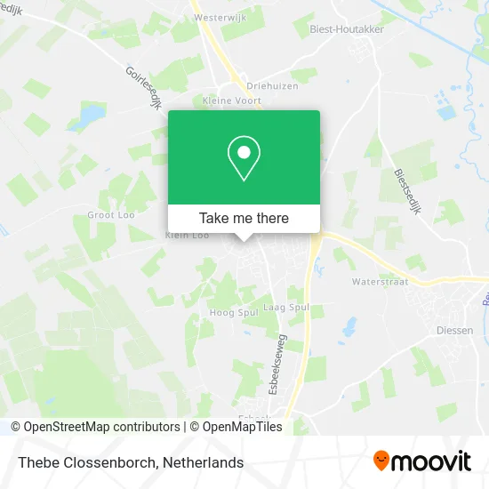 Thebe Clossenborch map