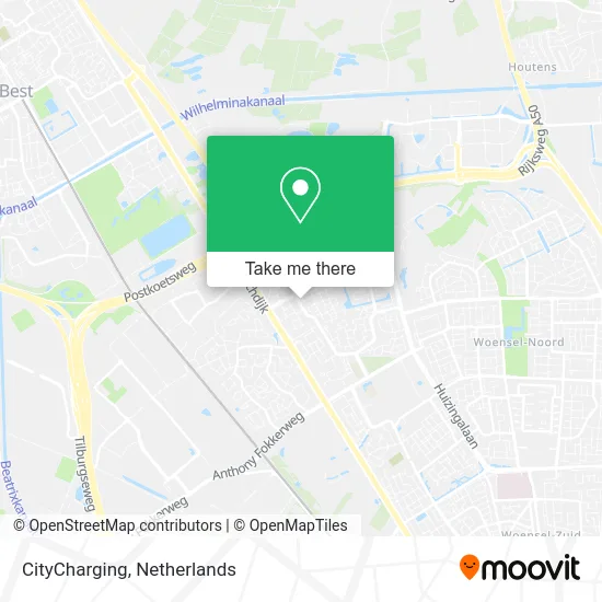 CityCharging map