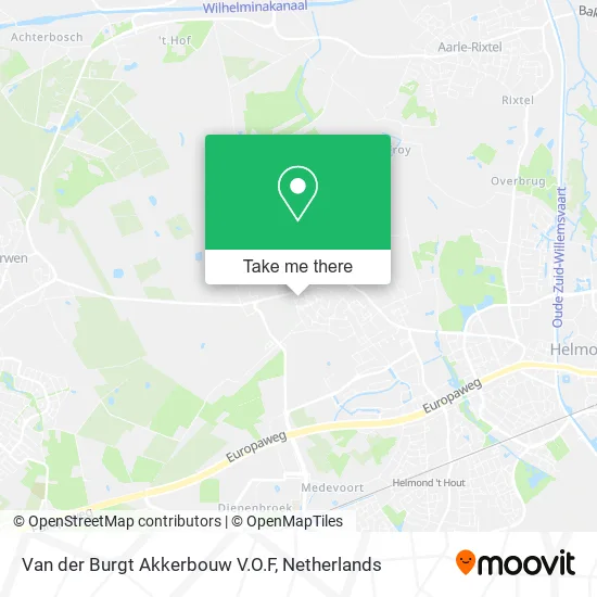 Van der Burgt Akkerbouw V.O.F map