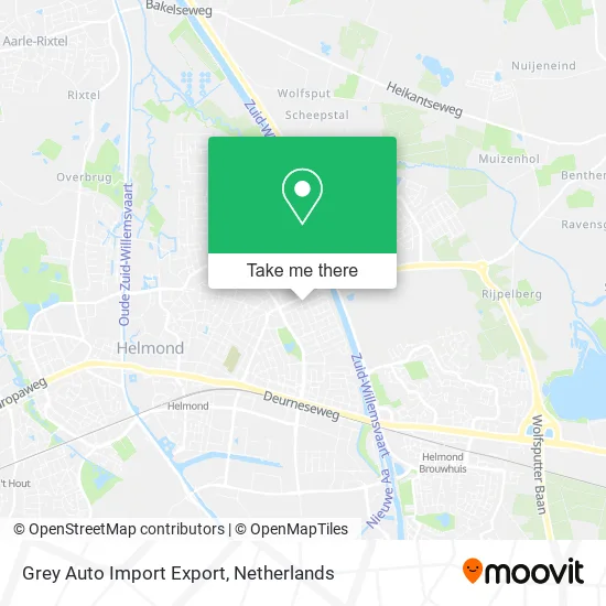 Grey Auto Import Export map