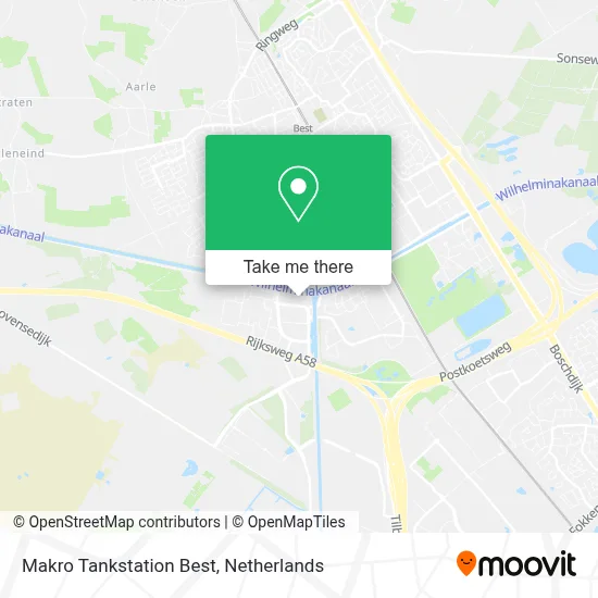 Makro Tankstation Best map