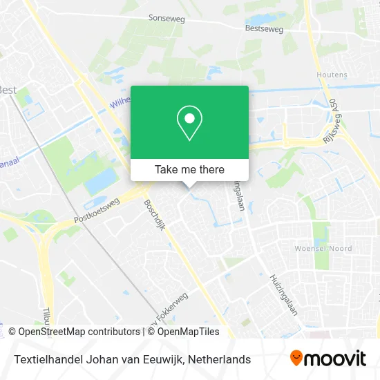 Textielhandel Johan van Eeuwijk map