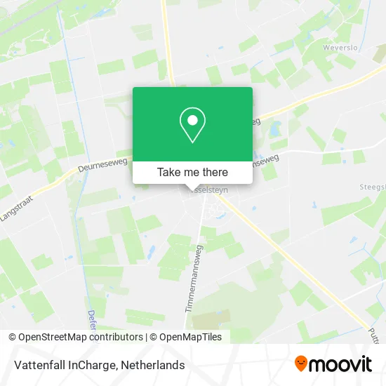 Vattenfall InCharge map