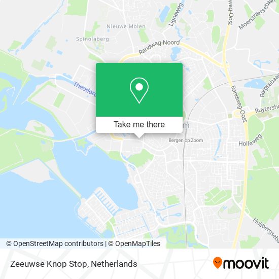 Zeeuwse Knop Stop map