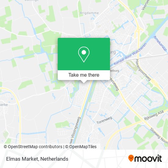 Elmas Market map