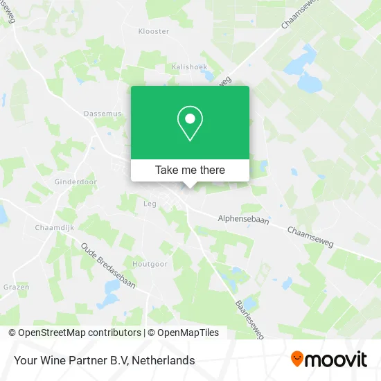 Your Wine Partner B.V map