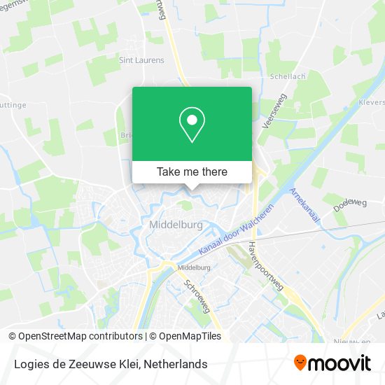 Logies de Zeeuwse Klei Karte