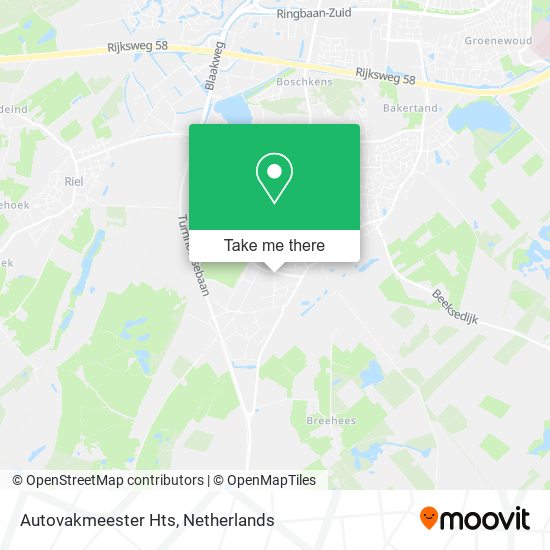 Autovakmeester Hts map