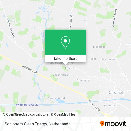 Schippers Clean Energy map