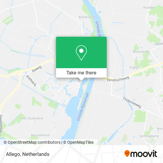 Allego map