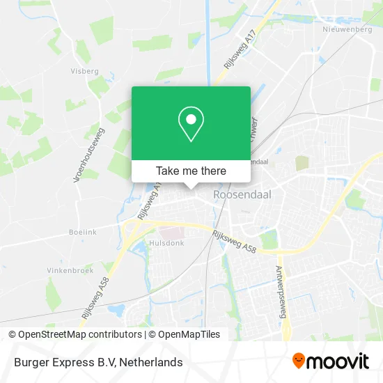 Burger Express B.V map