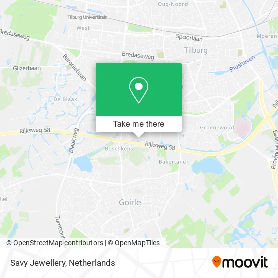 Savy Jewellery map