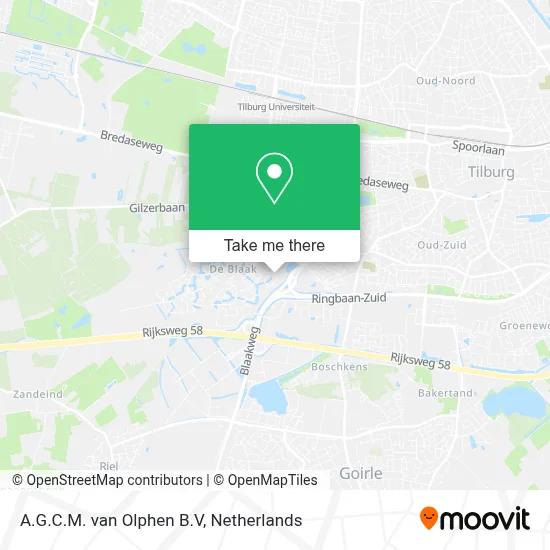 A.G.C.M. van Olphen B.V map