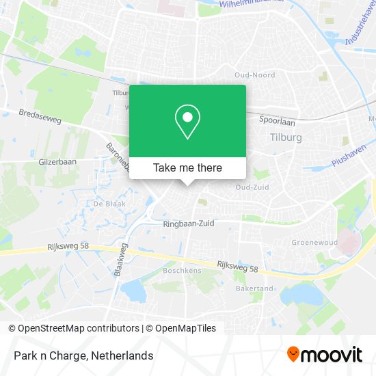 Park n Charge map